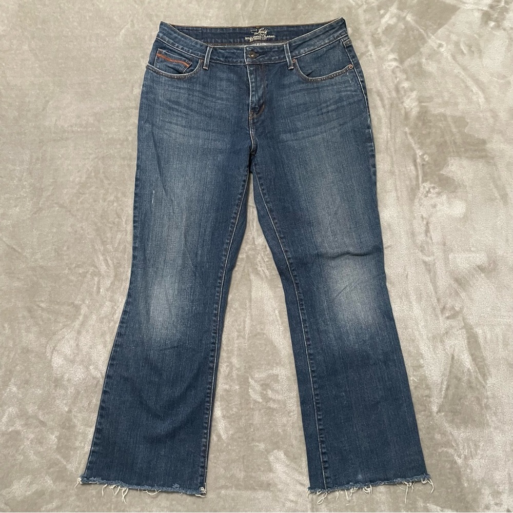 Levi's Bold Curve Classic Bootcut Jeans Size 14M 32 Mid Rise Curvy Fit